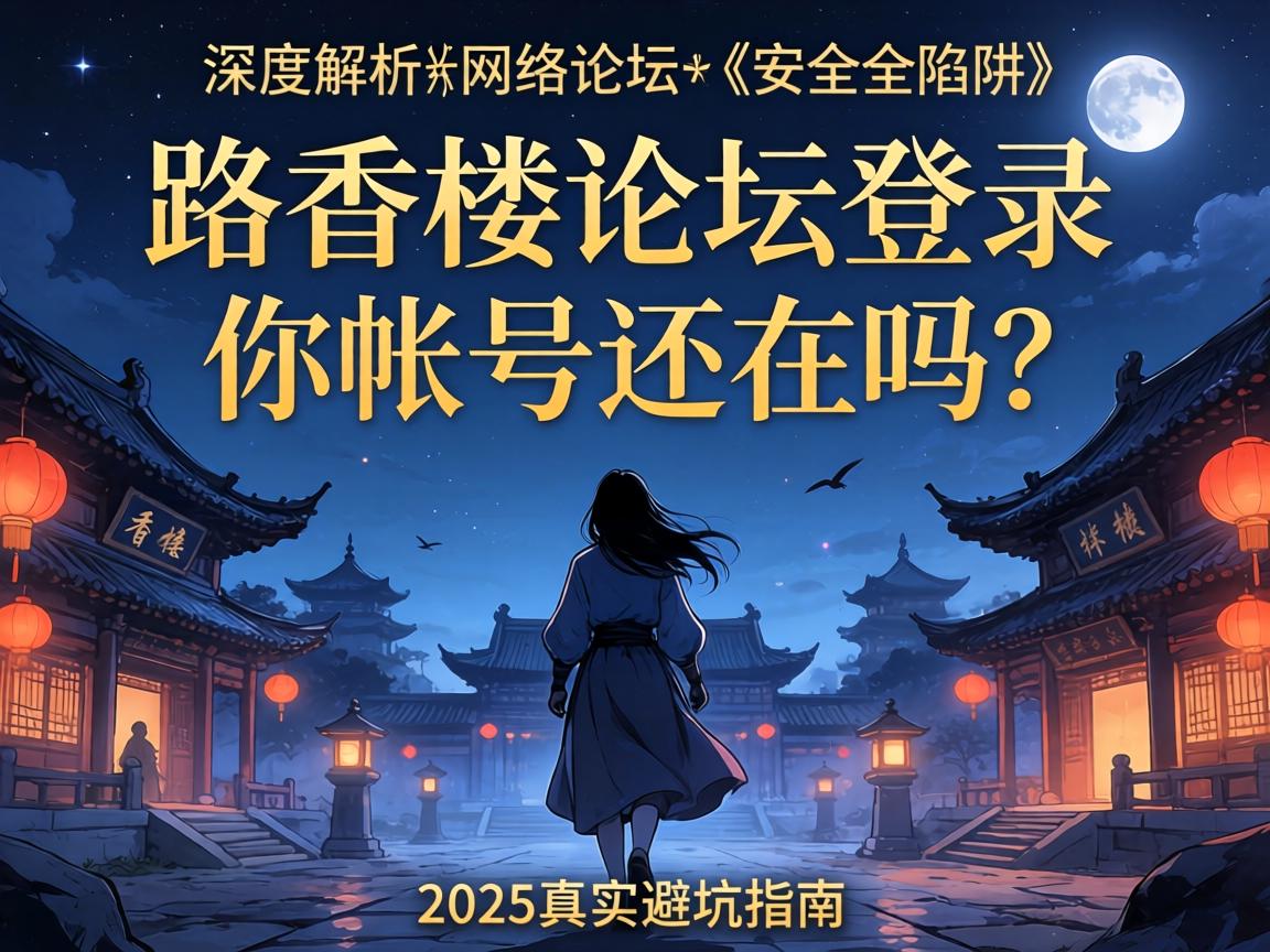 暗香楼论坛登录，你账号还在吗？深度解析网络论坛安全陷阱与2025真实避坑指南