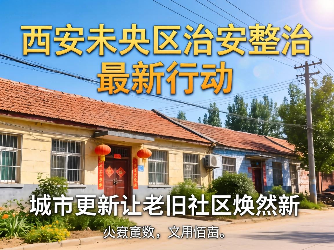 西安未央区治安整治最新行动_城市更新让老旧社区焕然一新