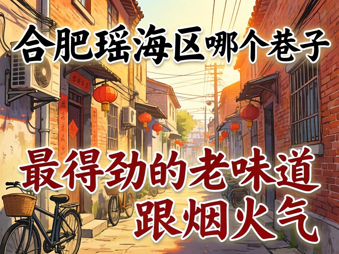 合肥瑶海区哪个巷子有最得劲的老味道跟烟火气？