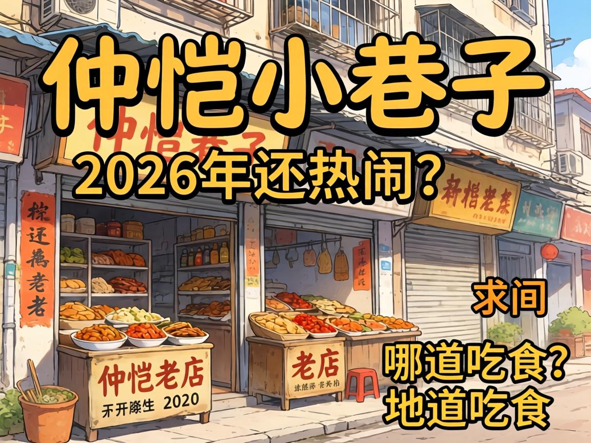 仲恺小巷子2026年还热闹吗？求问现在还有哪些老店和地道吃食？