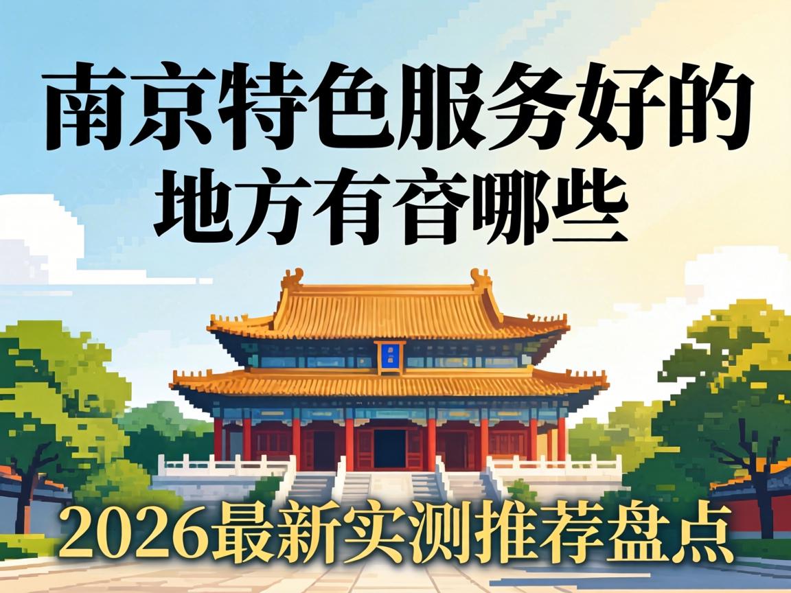 南京特色服务好的地方有哪些？2026最新实测推荐盘点