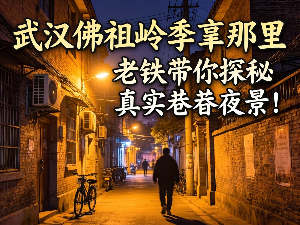 武汉佛祖岭夜晚巷子在哪？老铁带你探秘真实巷弄夜景！