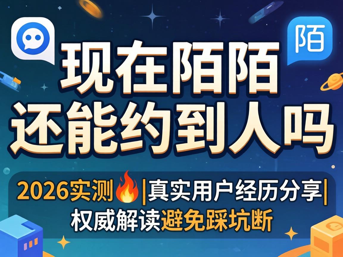 现在陌陌还能约到人吗2026实测?|真实用户经历分享|权威解读避免踩坑
