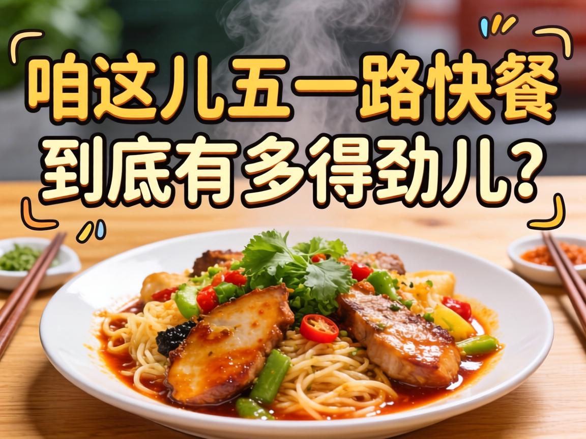 咱这儿五一路快餐到底有多得劲儿？