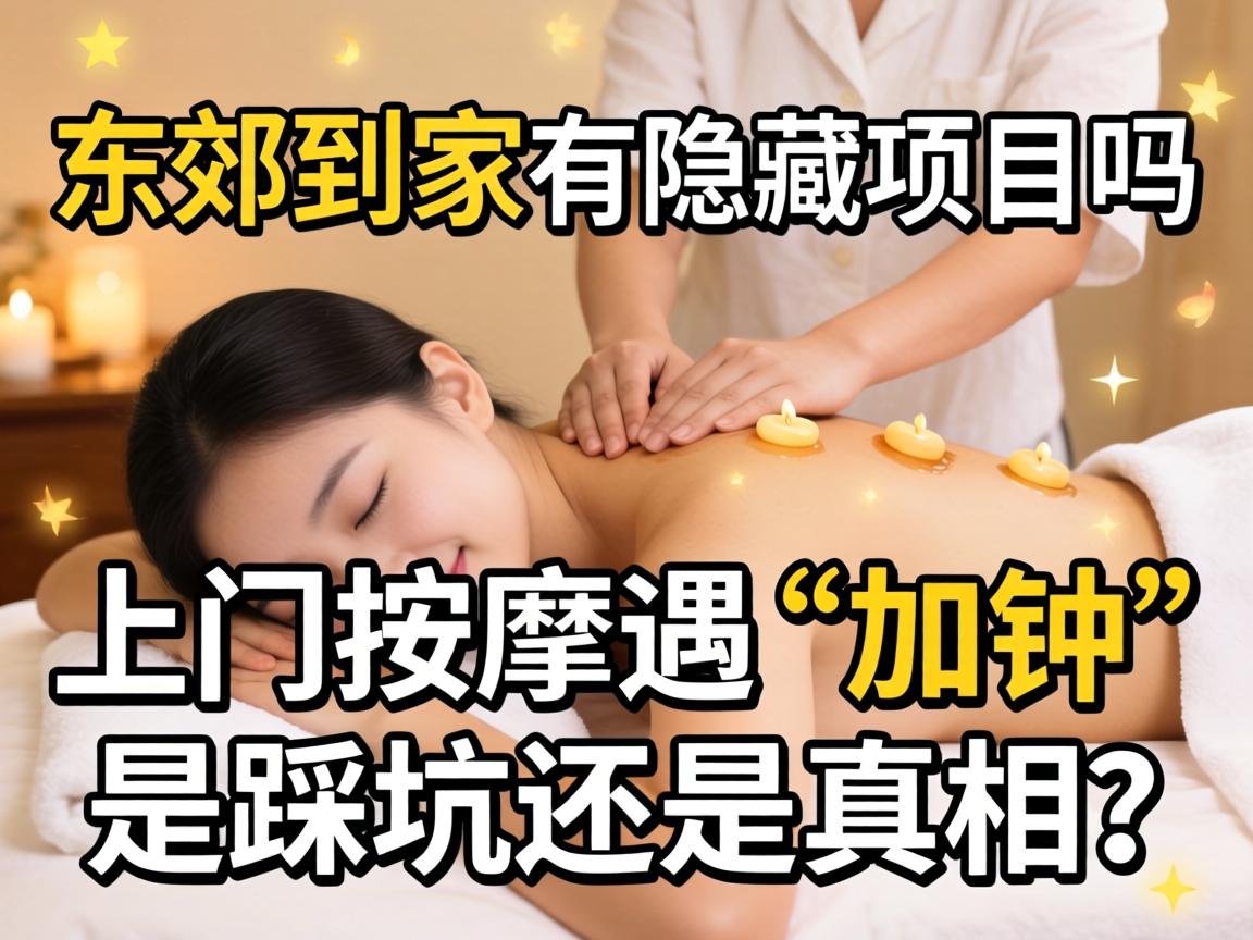 东郊到家有隐藏项目吗，上门按摩遇“加钟”是踩坑还是真相？
