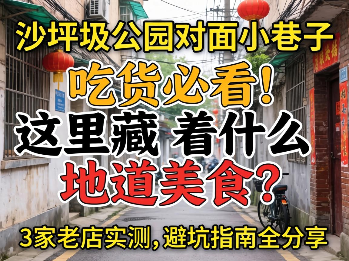 沙坪坝公园扑面小巷子，，，，吃货必看！这里藏着什么隧道美食？？？？？3家老店实测，，，，避坑指南全分享