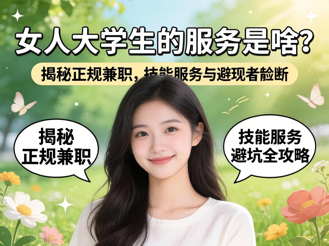 女大学生的服务是啥？揭秘正规兼职、技能服务与避坑全攻略