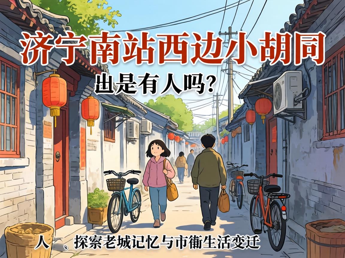 济宁南站西边小胡同尚有人吗？？？？？探访老城影象与市井生涯变迁