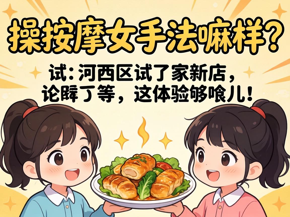 操按摩女手法嘛样?在河西区试了家新店,这体验够哏儿!