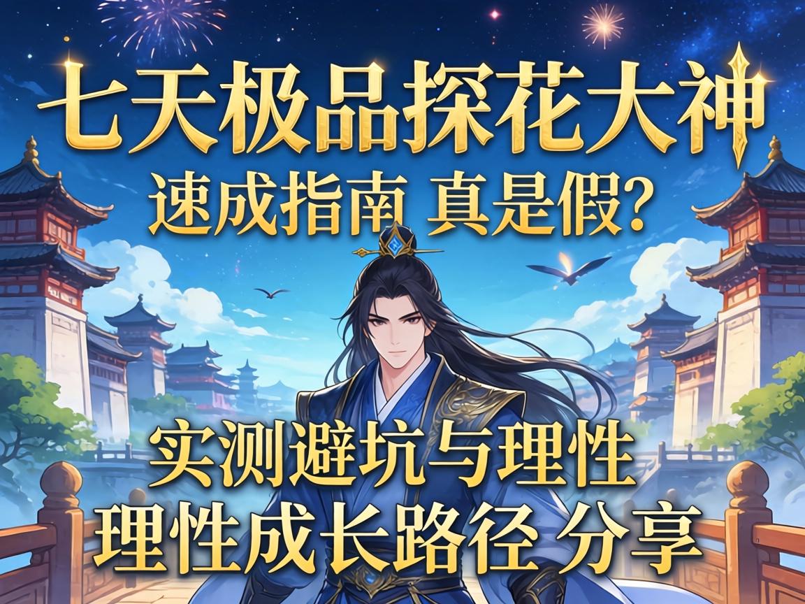 七天极品探花大神 速成指南是真是假？？？？？实测避坑与理性生长路径分享