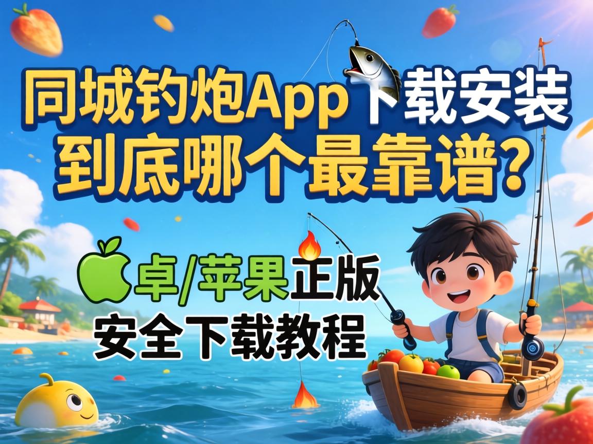 同城钓炮app下载装置到底哪个最靠谱？安卓/苹果正版安全下载教程
