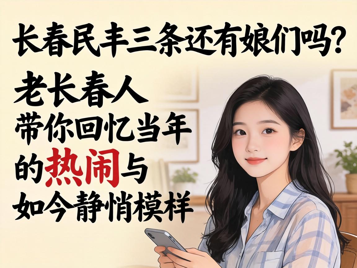长春民丰三条还有娘们吗？老长春人带你回顾昔时的热烈与如今的静悄样子