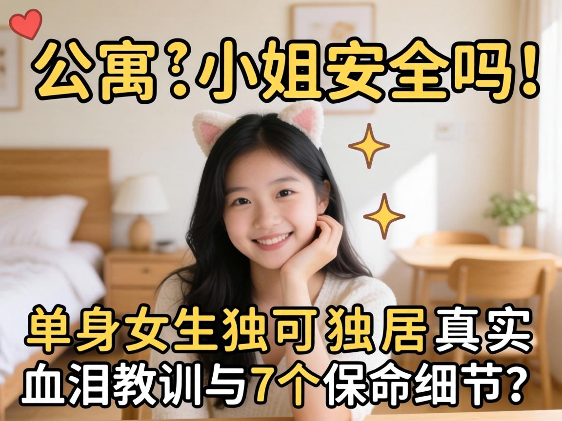 有公寓的小姐安全吗,单身女生独居真实血泪教训与7个保命细节？