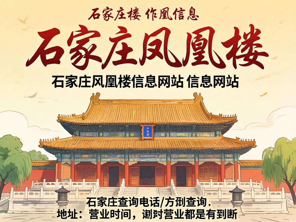 石家庄凤凰楼信息网站信息查询电话地址营业时间全都有