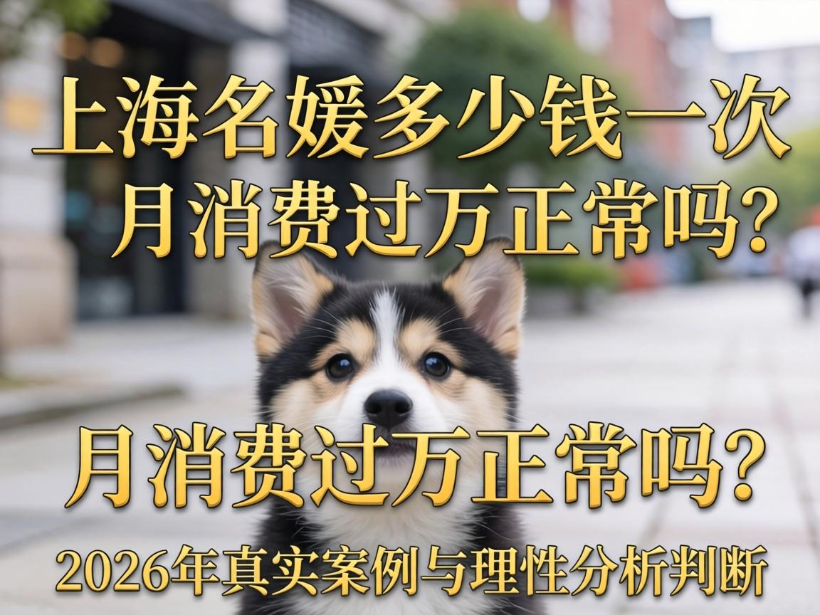 上海名媛多少钱一次，月消费过万正常吗？2026年真实案例与理性分析