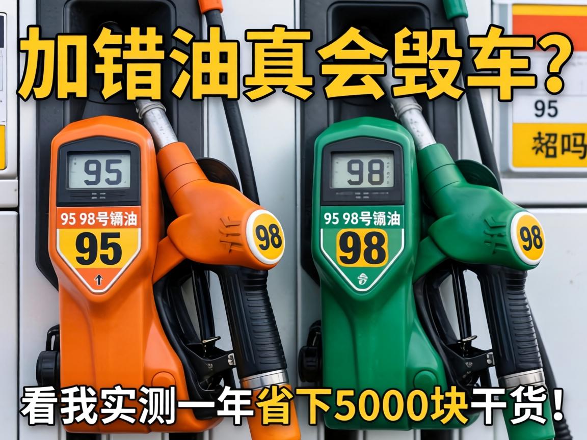 95和98是什么术语，95和98号汽油有啥区别？加错油真会毁车吗？看我实测一年省下5000块干货！