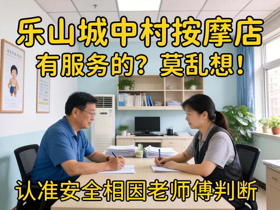 乐山城中村按摩店_有服务的？莫乱想！认准安全相因老师傅