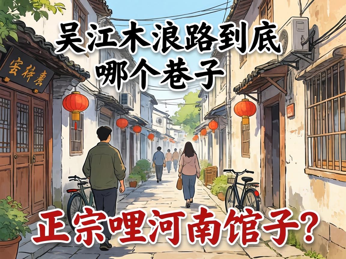 在吴江木浪路到底哪个巷子有正宗哩河南馆子？