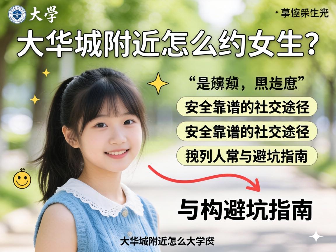大学城周围怎么约女生？？？？清静靠谱的社交途径与避坑指南