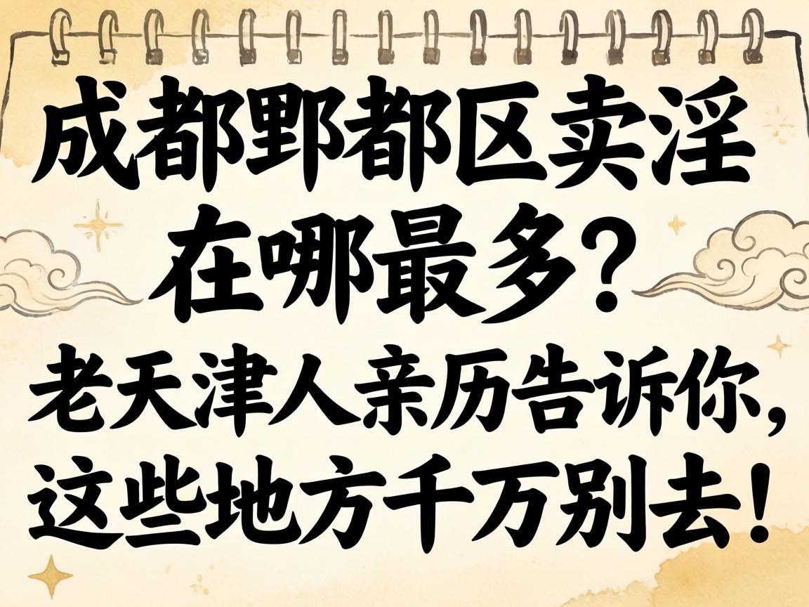 成都郫都区卖淫的在哪最多？老天津人亲历告诉你，这些地方千万别去！