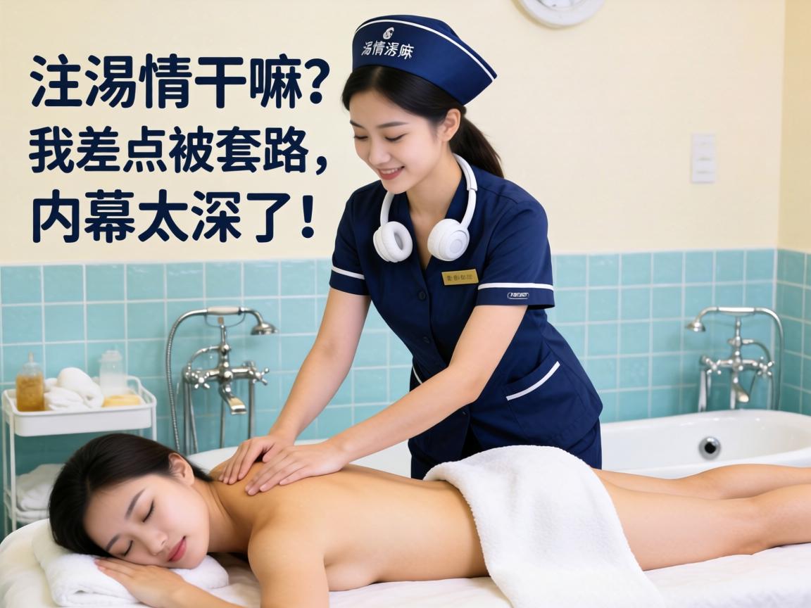 浴场按摩技师情趣制服，这是要干嘛？我差点被套路，内幕太深了！