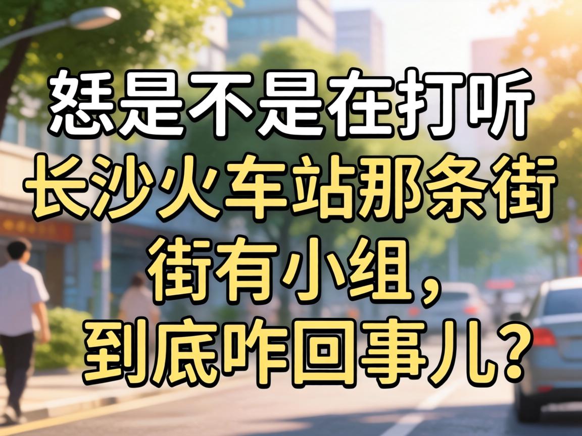 恁是不是在探询长沙火车站那条街有小组，，，究竟咋回事儿？？？