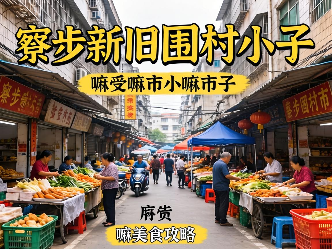 寮步新旧围村市场小巷子详细在嘛地方？？有美食攻略吗？？