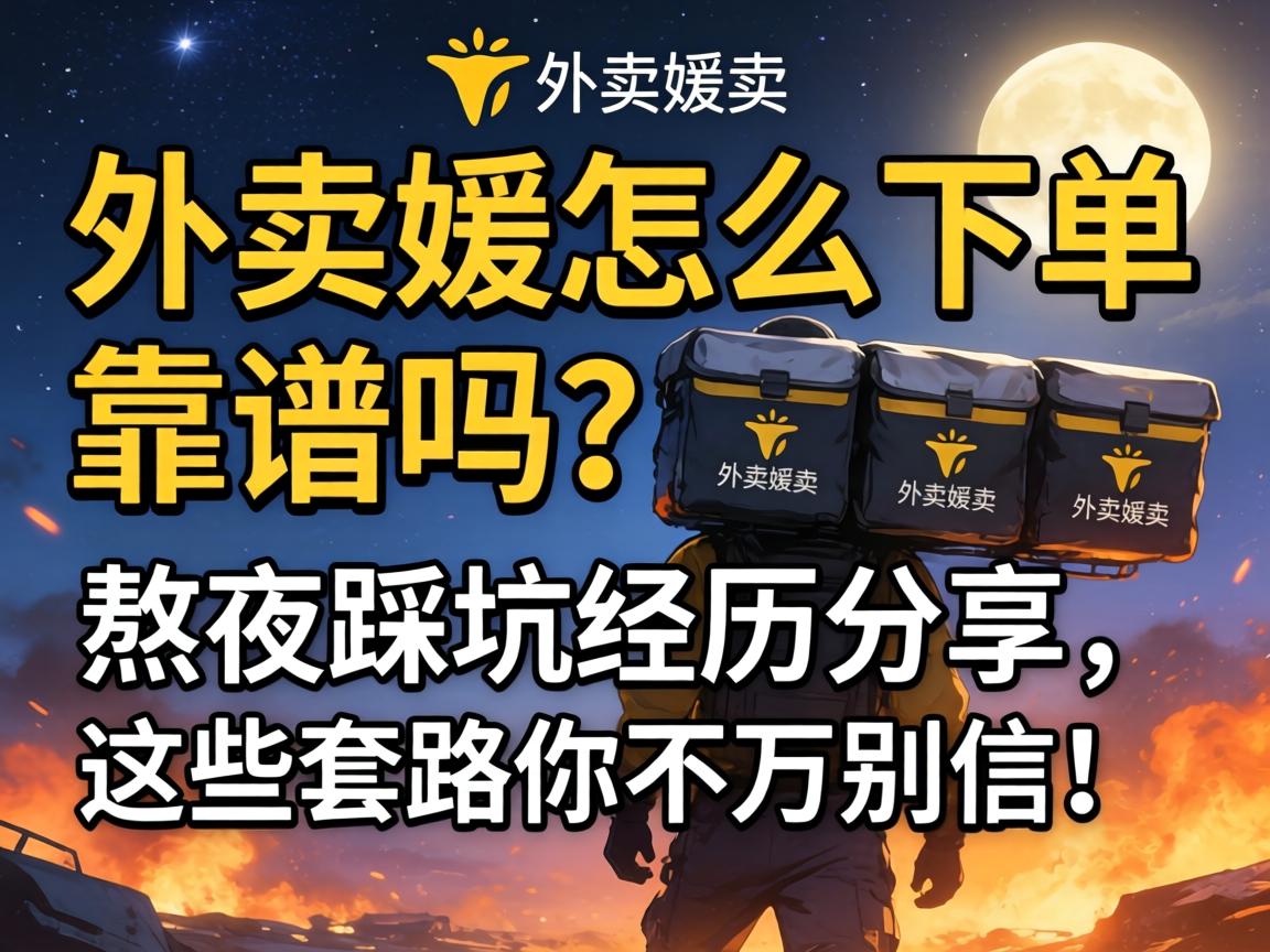 表卖嫒怎么下单靠谱吗？熬夜踩坑经历分享，这些套路你千万别信！
