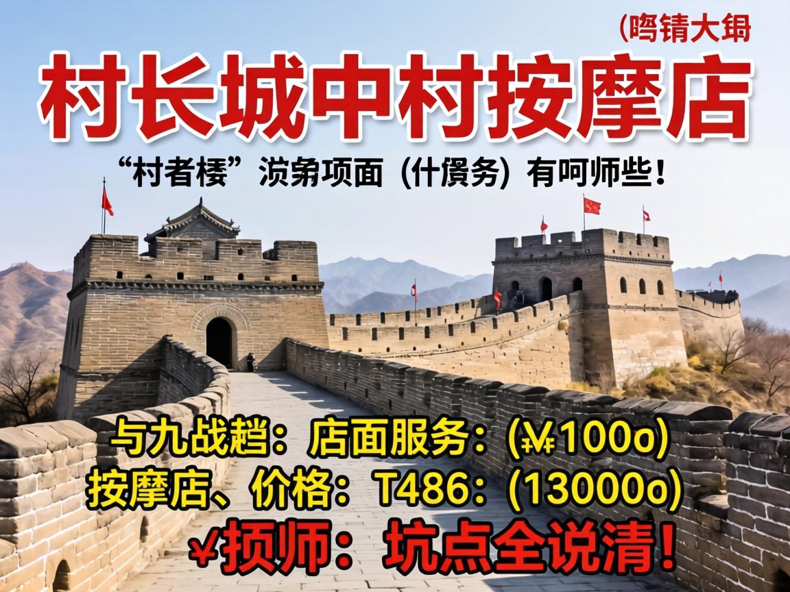 村长城中村按摩店的服务项目有哪些?价格、技师、坑点全说清!