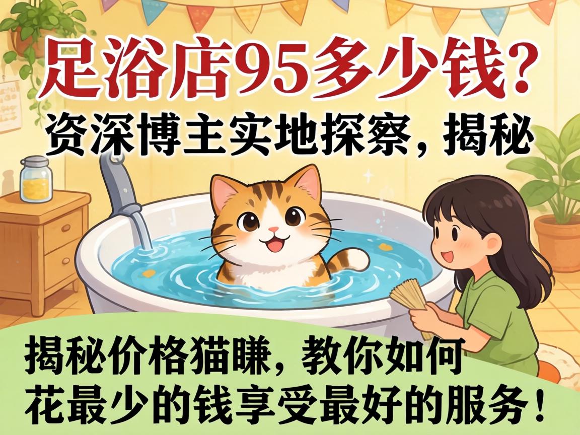 足浴店95多少钱?资深博主实地探访,揭秘价格猫腻,教你如何花最少的钱享受最好的服务!
