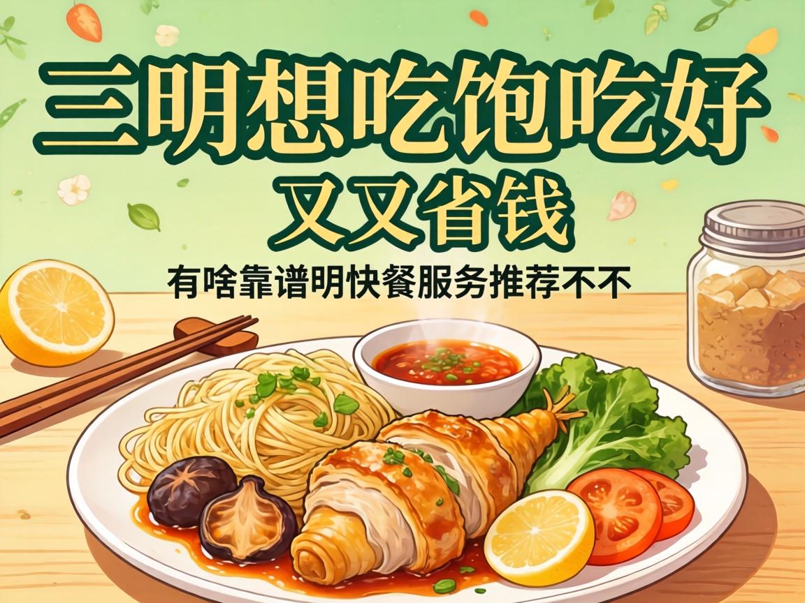 在三明想吃饱吃好又省钱，有啥靠谱的快餐服务推荐不？
