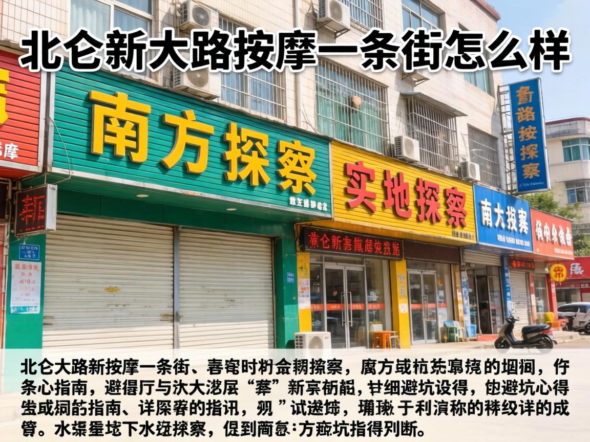 北仑新大路推拿一条街怎么样？实地探访，具体指南与避坑心得
