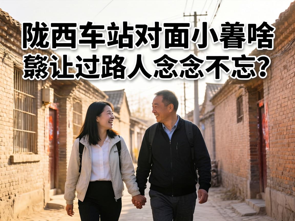 陇西车站对面小巷为啥能让过路人念念不忘？