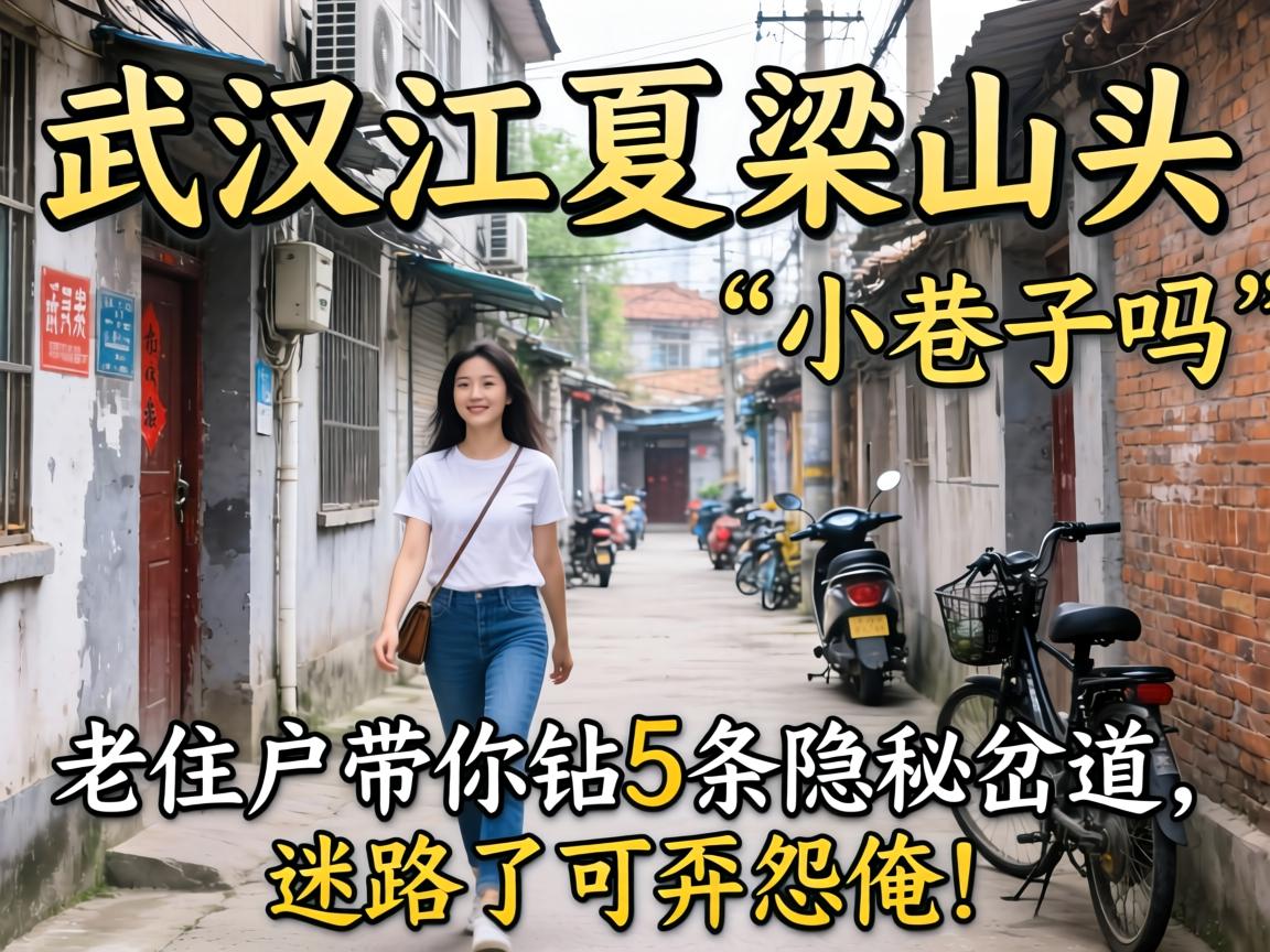 武汉江夏梁山头有小巷子吗，老住户带你钻5条隐秘岔道，迷路了可甭怨俺！