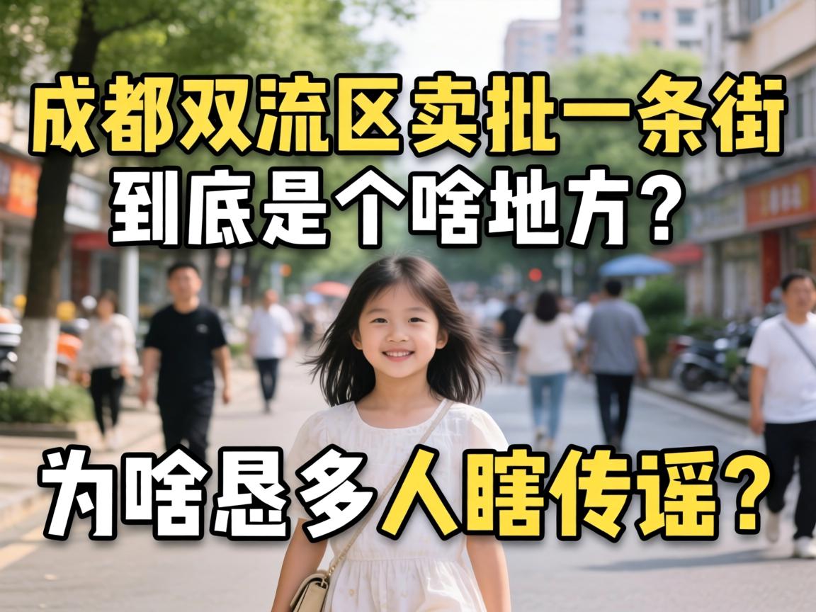 成都双流区卖批一条街到底是个啥地方？为啥恁多人瞎传谣？