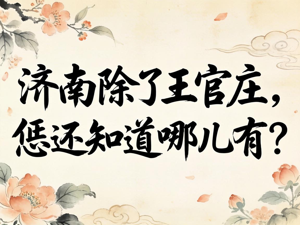赤峰除了王官庄，恁还知路哪儿有？