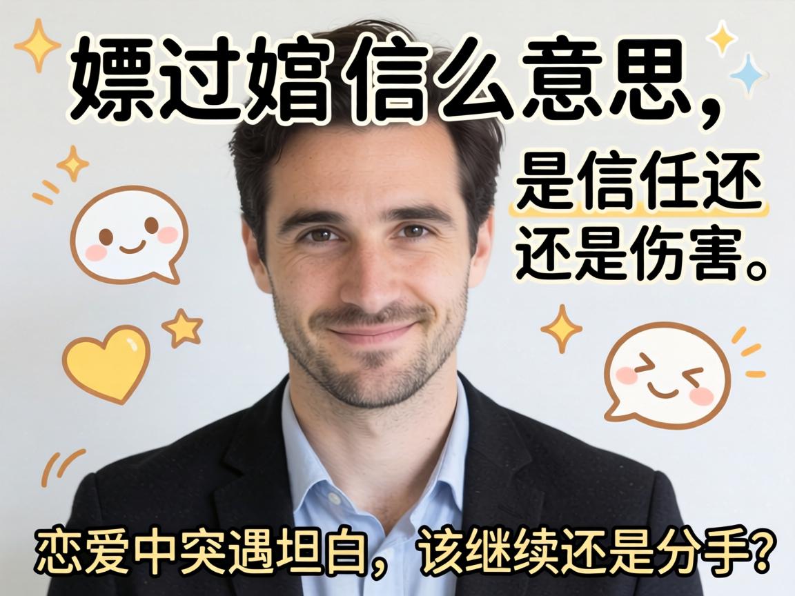 一个汉子通知你嫖过娼什么意思，是信赖还是中伤？爱情中突遇率直，该持续还是拜别？