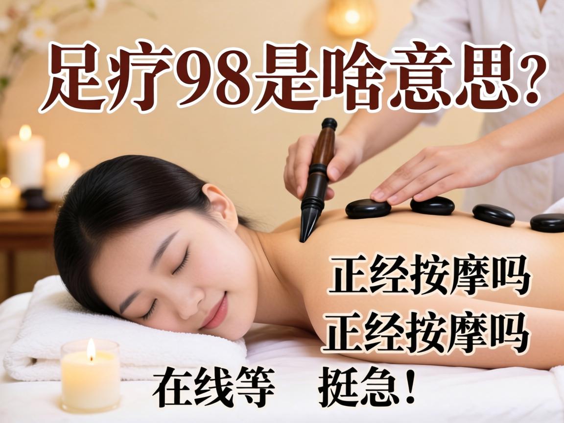 足疗98是啥意思？是正经推拿吗？在线等，挺急的！