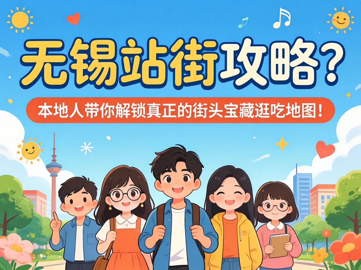 无锡站街攻略？本地人带你解锁真正的街头宝藏逛吃地图！