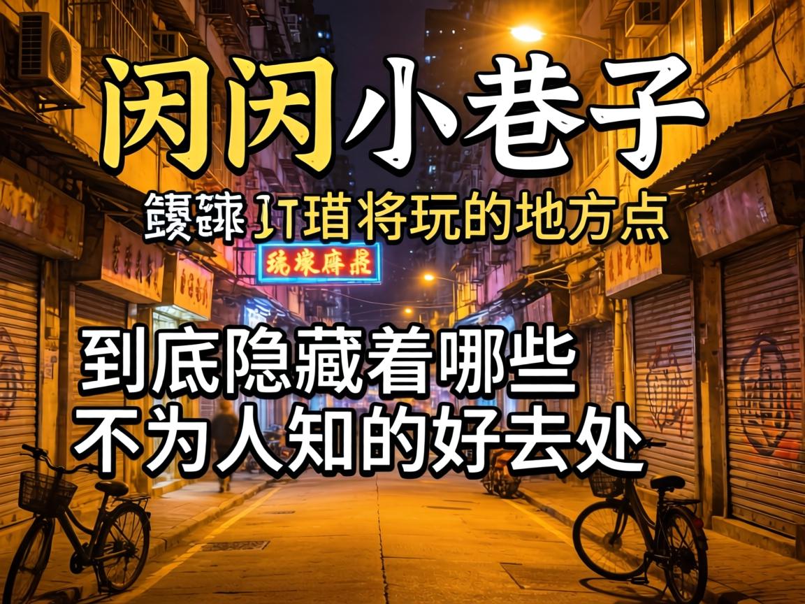 瑞安小巷子晚上有玩的地方，到底隐藏着哪些不为人知的好去处？