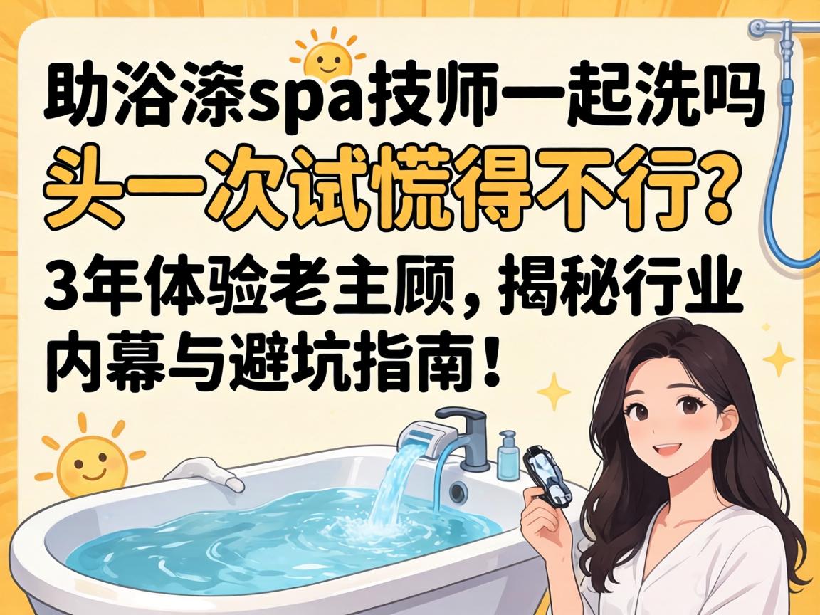 助浴spa技师一起洗吗，头一回试慌得不行？3年体验老主顾，揭秘行业内幕与避坑指南！
