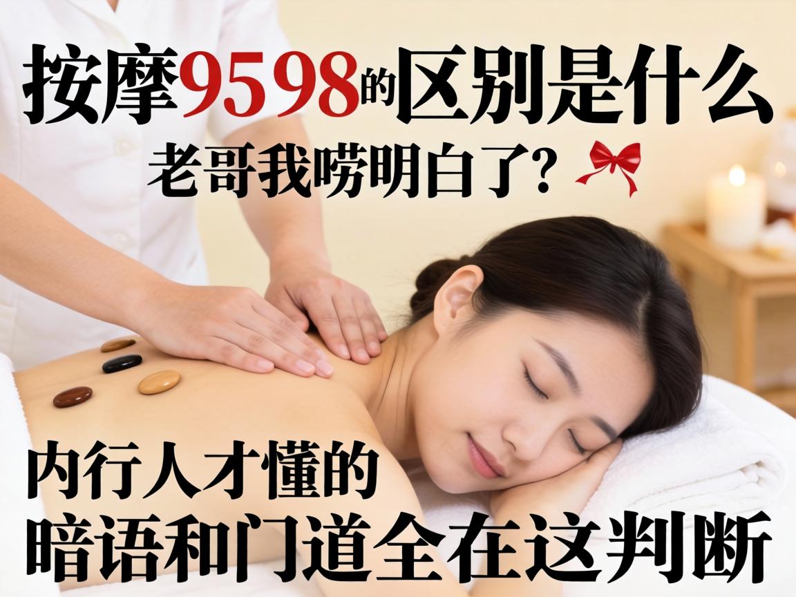 推拿95和98的区别是什么？老哥我唠领略了，在行人才懂的隐语和蹊径全在这
