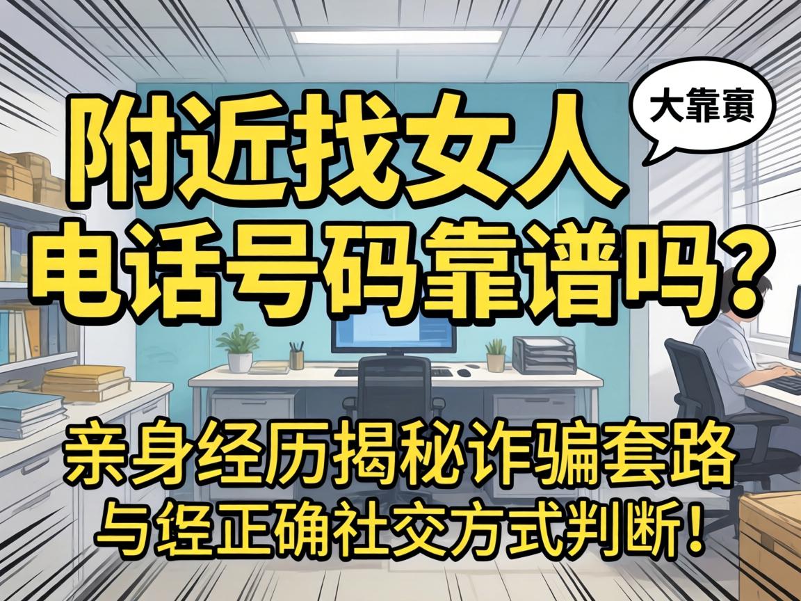 周围找女人电话号码靠谱吗？？亲自履历揭秘诈骗套路与准确社交方式