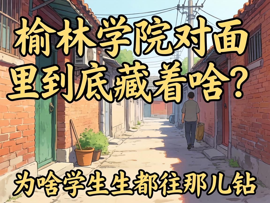 榆林学院对面的小路里到底藏着啥？为啥学生们都往那儿钻？