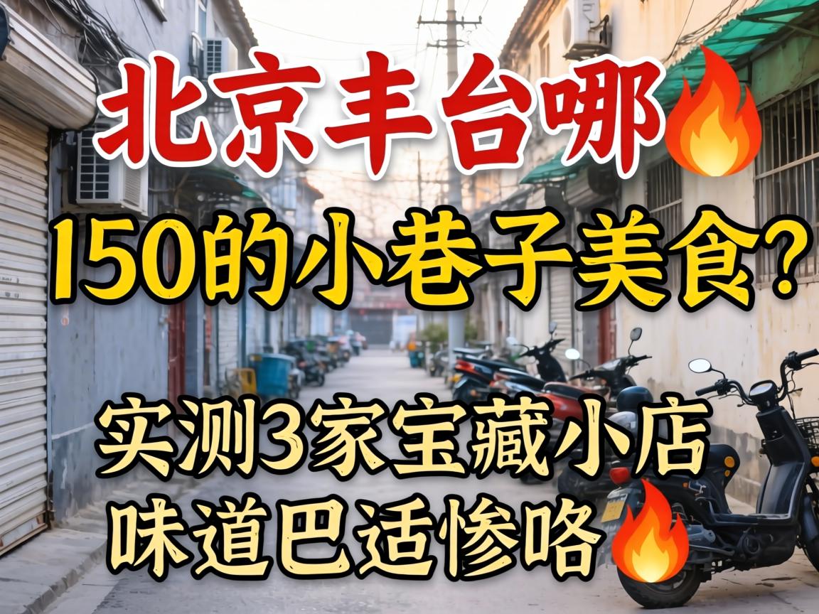 北京丰台哪有150的幼小路美食？实测3家宝藏幼店，味路巴适惨咯！?