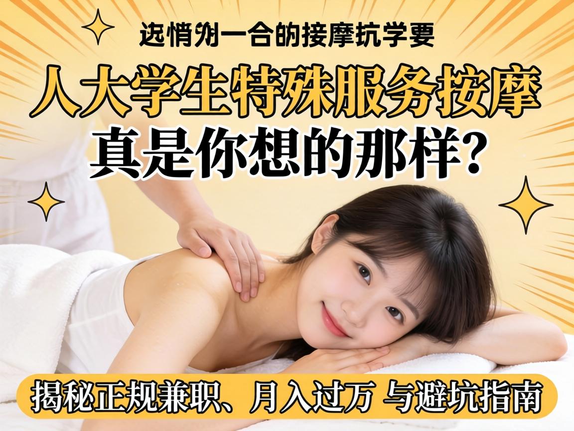 女大学生特殊服务按摩，真是你想的那样？揭秘正规兼职、月入过万与避坑指南