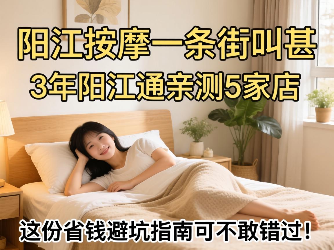 阳江按摩一条街叫甚？3年阳江通亲测5家店，这份省钱避坑指南可不敢错过！