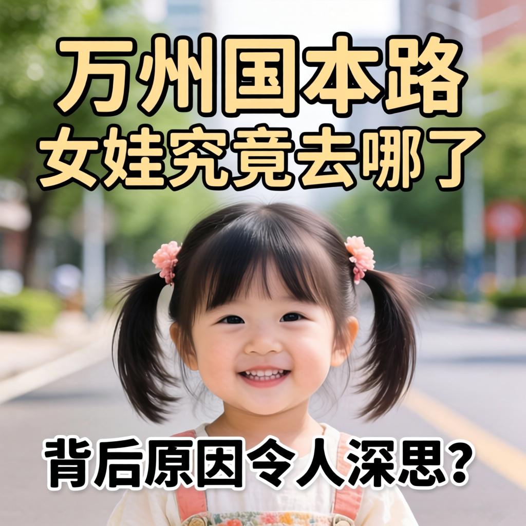 万州国本路的女娃究竟去哪了，背后原因令人深思？
