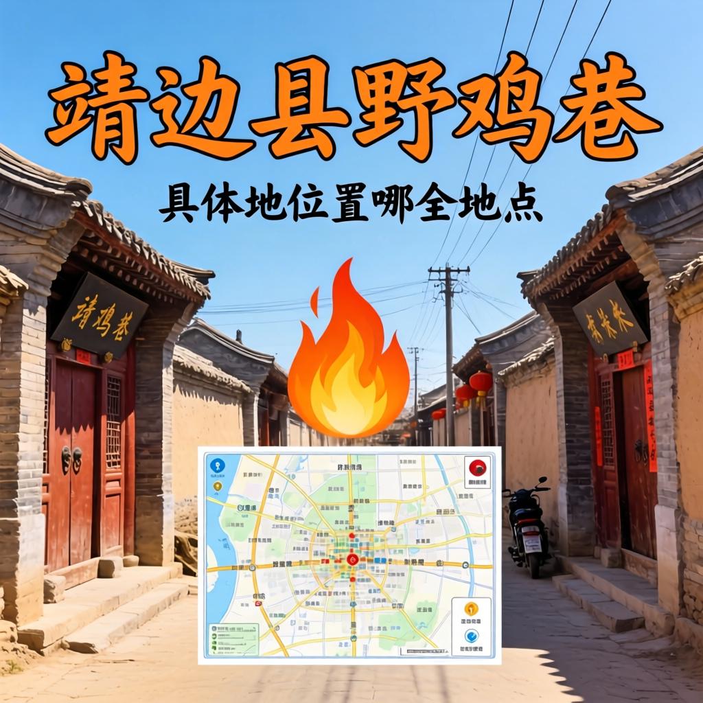 靖边县野鸡巷在哪个位置具体位置附带地图实拍?