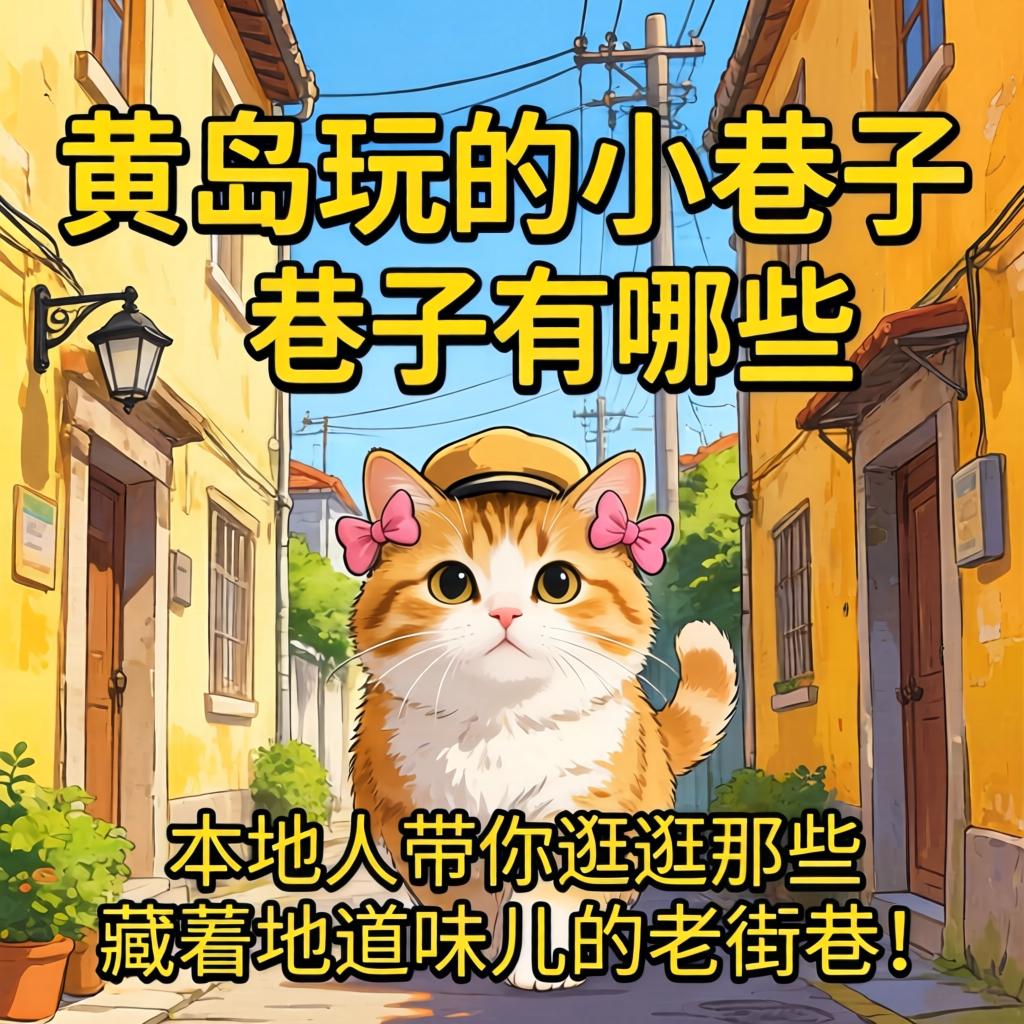 黄岛玩的幼小路有哪些？本地人带你游游那些藏着地路味儿的老街巷！